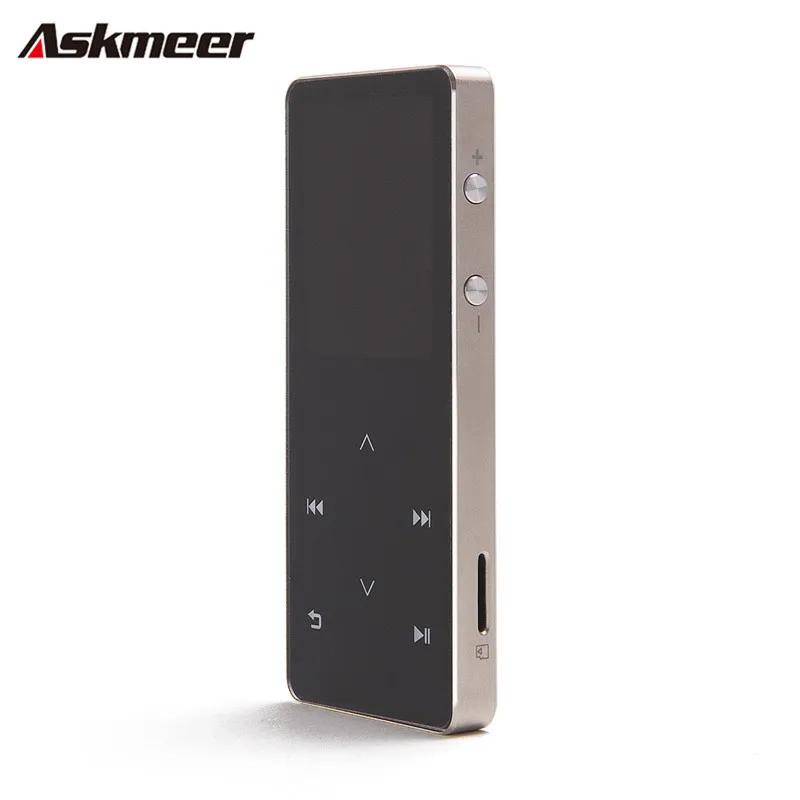 Askmeer K5 Bluetooth Hi Fi без потерь Музыкальный плеер 2 0 &quotЭкран 8 г Touch ключ FM/TF карты