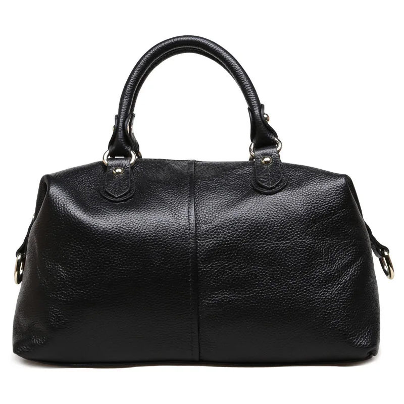 Натуральная кожа Маленькая женская сумка Классическая дизайнерская роскошная женская сумка через плечо сумка-тоут сумка-хобо - Цвет: Black