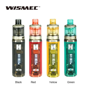 

Newest Original WISMEC SINUOUS V80 80W TC Kit with 2ml/3ml Amor NSE Atomizer Tank MTL/DL Vape Kit VS Sinuous P80 Kit Ecig Vape