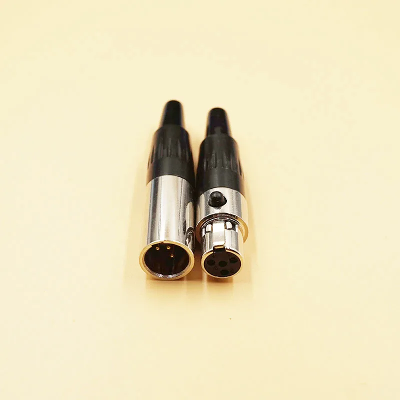 5 шт./лот Mini 3P/4P/5P/6P/7P XLR штекер Micro Small микрофон аудио разъемы для микрофона Разъем