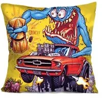 2 Rat Fink FREAK наволочка Подушка на молнии декоративные чехлы на подушки - Цвет: 2