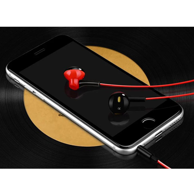 D3 наушники с шумоподавлением микрофоном стерео удобные для xiaomi iPhone 4 4S 5 5S sony|noise