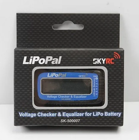 

free shipping SKYRC LiPo Pal - LiPO checker and self voltage balancer Model:SK-500007