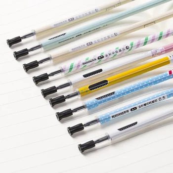 

20 PCS/Lot Creativity Black Full Needle Tube Gel ink refill universal Neutral refill signature school office carbon pen refill