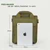 FREE SOLDIER 100% CORDURA material YKK zipper  Hiking&Camping single shoulder bags men's Tactical handy bags ► Photo 3/5