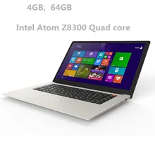 15,6 дюймов ультрабук ноутбук с системой Windows 10 ноутбук компьютер Intel Atom X5 Z8300 4 Гб 64 Гб памяти на носителе EMMC WI-FI камера