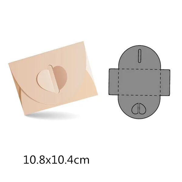 

Laser Cut DIY Festival Greeting card making Metal Cutting dies Mold Scraping Decoration Craft Cutting Card Mold Envelope Shape