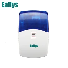 868 МГц Беспроводная Крытая Стробоскопическая световая сирена для беспроводной системы охранной сигнализации 868 МГц gsm