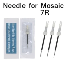 50 шт. 7RL иглы татуировки постоянного макияжа Bitouch станок для мозаичной татуировки с наконечником иглы