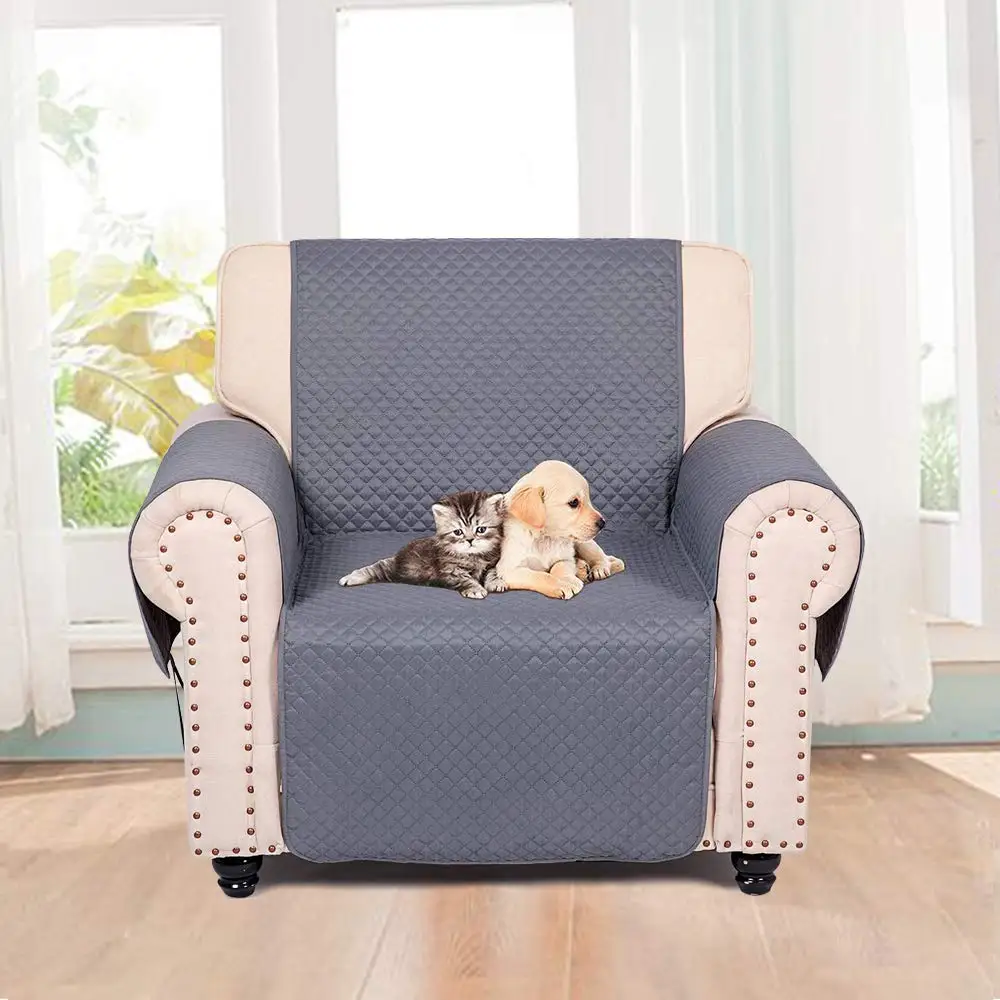 Крышка стула для собак домашних животных и детей, реверсивное покрывало на кресло/пятнистый чехол для кресла/Противоскользящий протектор стула, машина