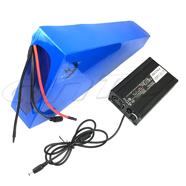 Sale 60V 35Ah 2500W Triangle E-bike Lithium Battery 16S 60V 1500W Electric Bicycle Battery for Samsung 35E 18650 +5A Charger +a Bag 5