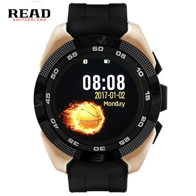 

READ Smart Watch Men Watches Men's Smartwatches Heart Rate Step Counter Call Bluetooth Bluetooth Sports Watch For IOS Android