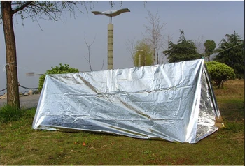 

Camping Outdoor essential first aid tent insulation Earthquake Survival Emergency Survival Shelter Simple Tent 240x150x90cm