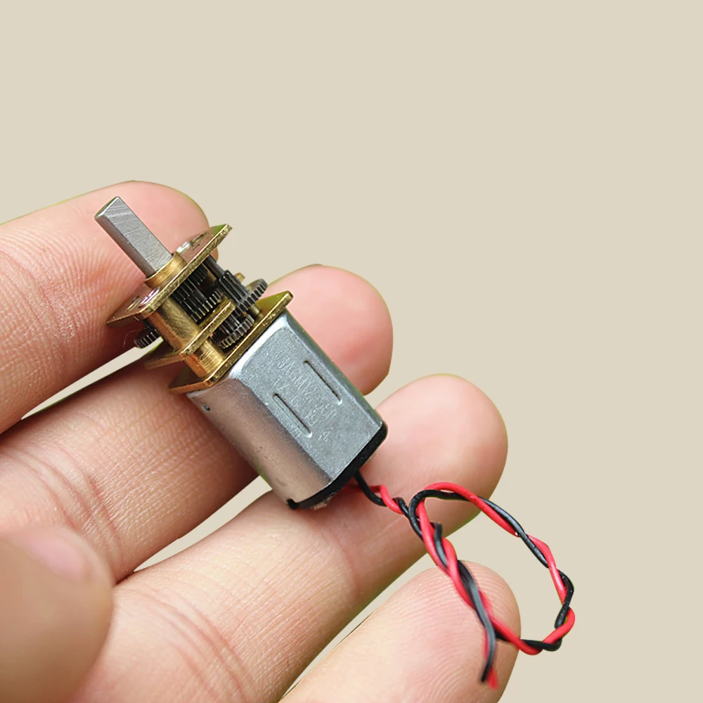 DC3V 6V N20 Миниатюрный мотор редуктор DC из чистой стали металл Mear Reduction55
