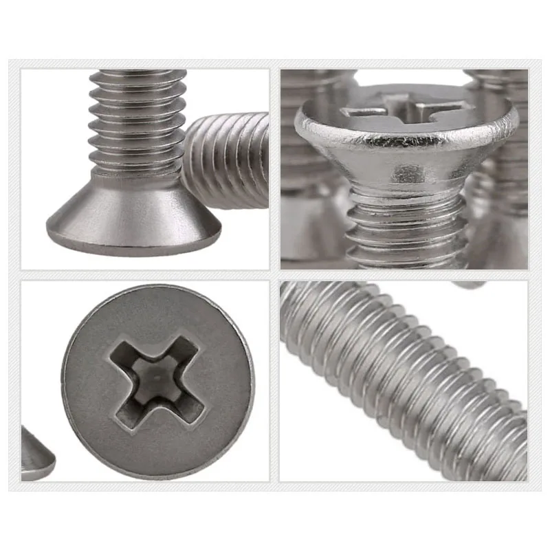 10/20/50/100 шт. винты с потайной головкой из нержавеющей стали|countersunk head screw|head screwscrew