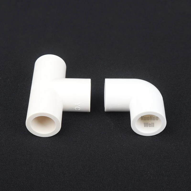 10 قطعة/الوحدة الداخلية ضياء 16 ملليمتر PVC موصل الحوض المنزل Greenhose حديقة الري انبوب ماء المنزلية مشتركة وصلات المواسير