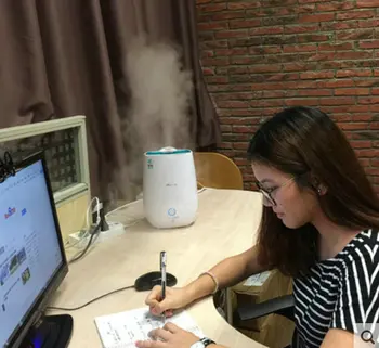 

air humidifier bedroom office 220v aroma diffuser 5l big humidifier low noise intelligent humidity bacteriostatic purification