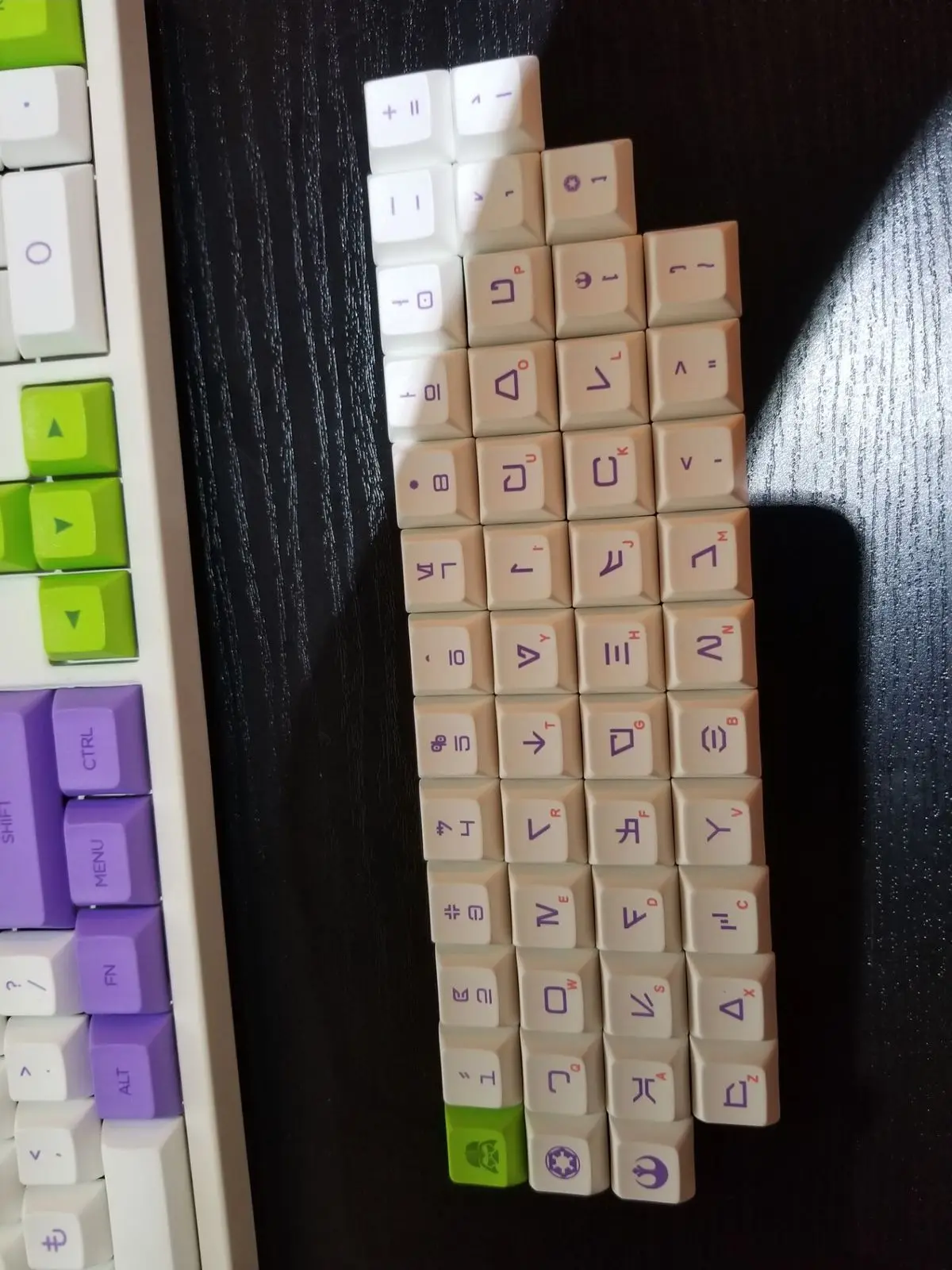 Buy 1 set DSA Key Caps PBT Personality Mechanical Keyboard Keycaps For Star