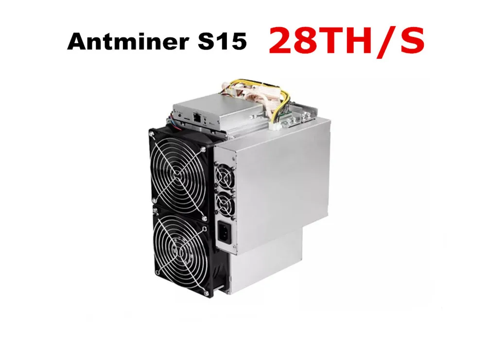 Майнер BITMAIN 7nm BTC BCH AntMiner S15 28T с блоком питания лучше чем S9 S9j Z9 Mini WhatsMiner M3