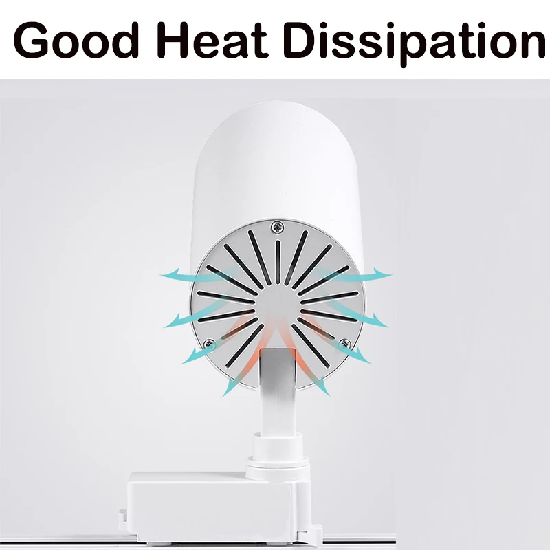 LED أضواء المسارات مسلط ضوئي ذات بعض الرقاقات على السطح 12 W 20 W 30 W مصباح الطرق 220 V التجاري المسار تركيبة إضاءة للملابس متجر متجر مول