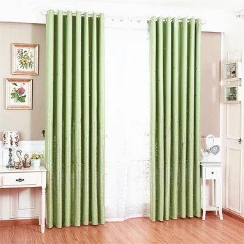 

Urijk Green 2 Panel Blackout Windows Curtain For Living Room Bedroom Drapes Home Decorative Curtains 42Wx95L Inch (2 Panel)