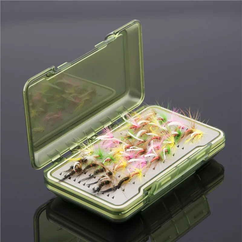 Fly Fishing Box With Slit Foam Fishing Lure Hook Bait Fly Box Fishing Tackle Waterproof Boxin Fly Fishing Box With Slit Foam Fishing Lure Hook Bait Fly Box Fishing Tackle Waterproof Boxin