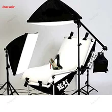 Vierbett Lampe flexo box schießen tabelle fotografische licht studio gesetzt fotografische ausrüstung foto lampe kamera lampe CD50 T07