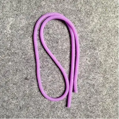 Защита кабеля usb зарядка кабель для передачи данных защита провода защита шнура обмотка кабеля органайзер для iPhone - Цвет: Purple
