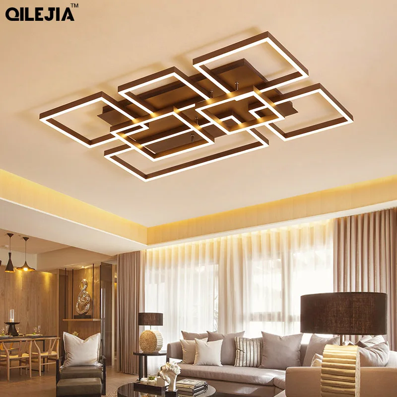 

Modern Led Ceiling Light Indoor Lighting for Living Room with Remote Control Bedroom Kitchen Bathroom Ceiling Lamp AC85-265V