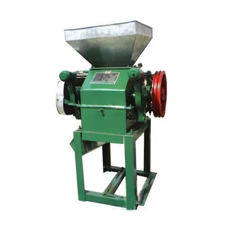 

Household Small Flat Extruding Machine Extruder Dry Nuts Crusher Soybean Flat Presser