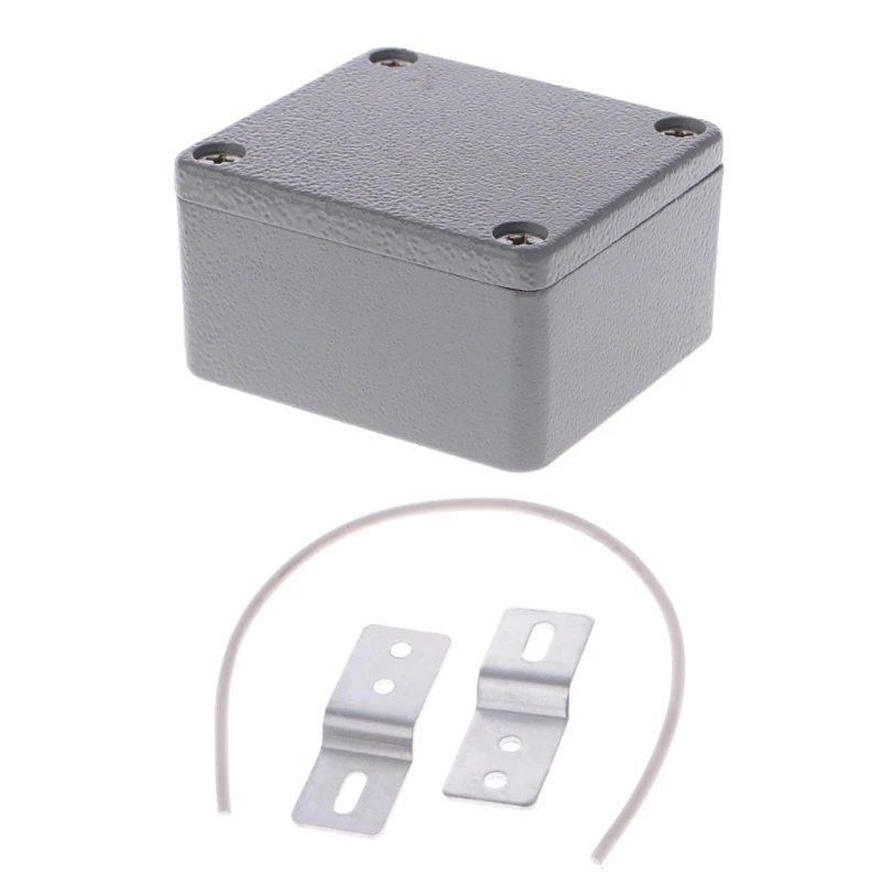 

OOTDTY Sealed Die-Cast Aluminum Enclosure Case Junction Box 64x58x35mm LxWxH IP67