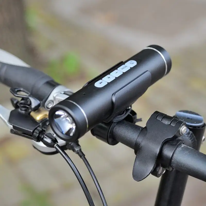 

Wireless Speakers Music Torch Bike Support TF FM Power Bank Flashlight Mobile Power Bank Waterproof Flashlight Bike Lights