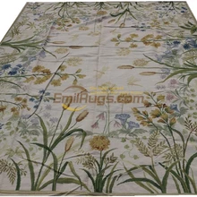 Антикварный Европейский точечный КОВЕР двойные узлы ручной тканный ковер Шерсть Вязание ковры тканые шерстяные ковры