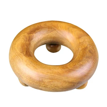 

Traditional Massage Foot Neck Head Fragrant Wood Reflexology Acupuncture Shiatsu Thai Body Massager Tool Roller Therapy Meridian