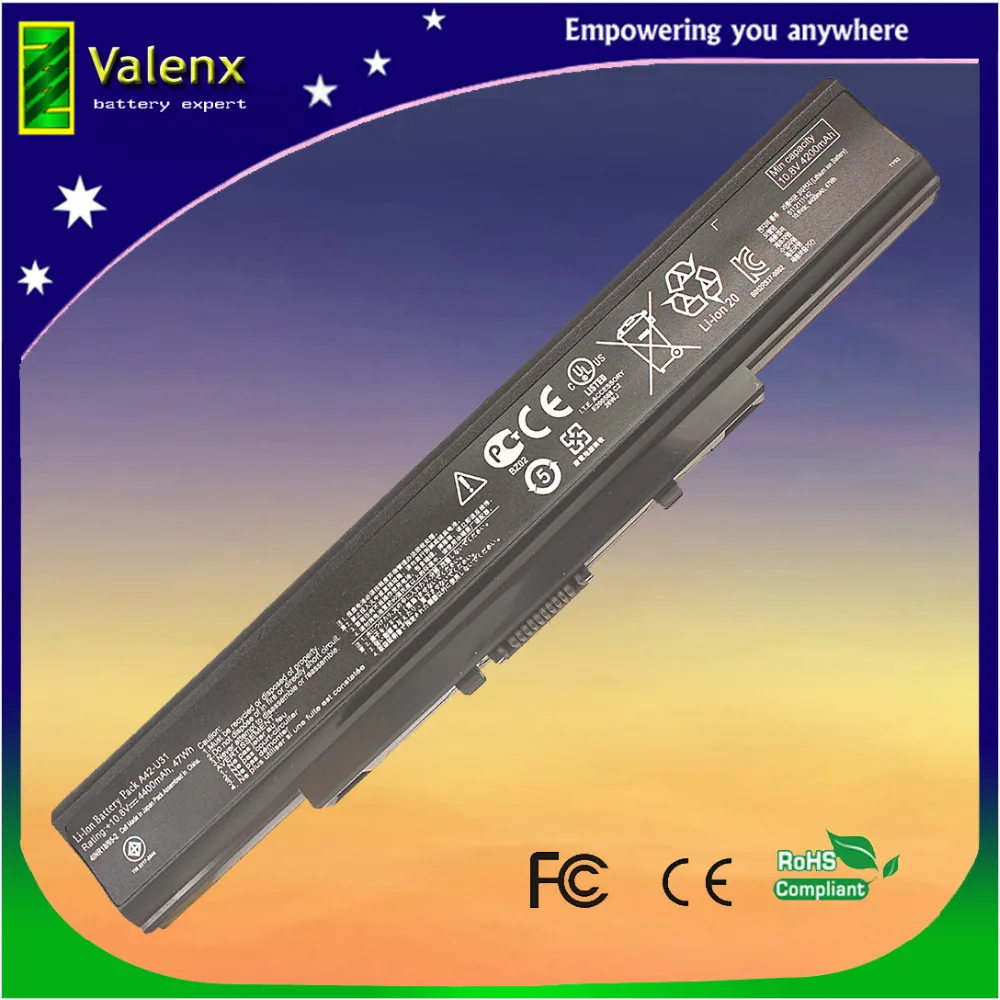 

10.8v 4400mah Laptop Battery For Asus P31 U41 U31 X35 P31F U41E U31E X35F P31J U41F U31F X35J P41