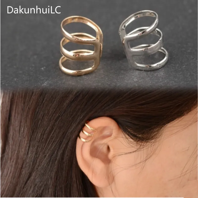

2019 New Fashion Punk Rock Ear Cuffs Earrings Earrings No Earrings Men 's Women' S Jewelry Party Ear Clip