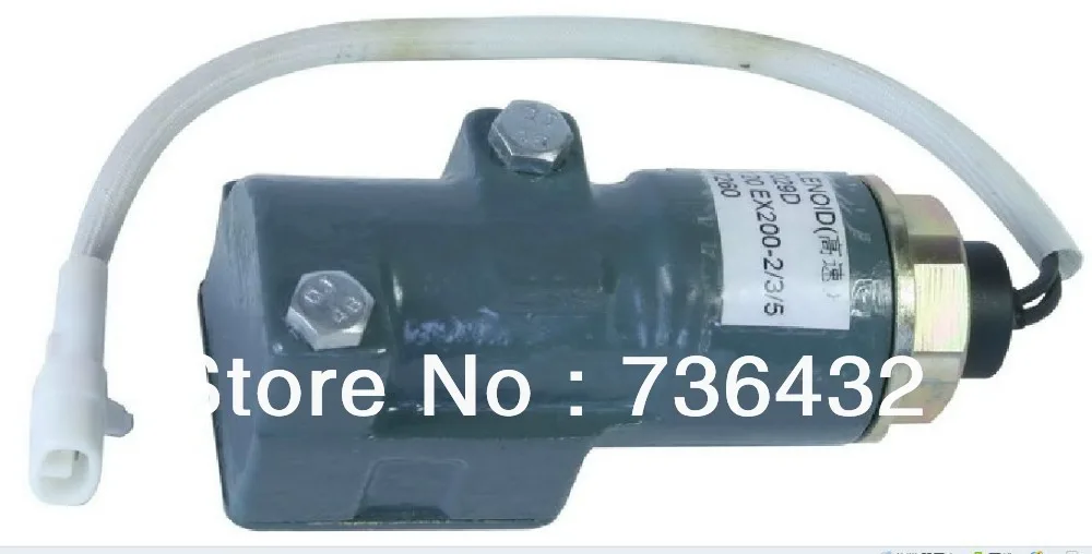 Free shipping!High-speed Solenoid Valve for Hitachi excavator EX200-5 9120191,the coil of excavator spare parts