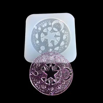 

Epoxy Resin Mold Magic Circle Silicone Mold Fondant Baking Tool Jewelry Chocolate Cake Decor Mold