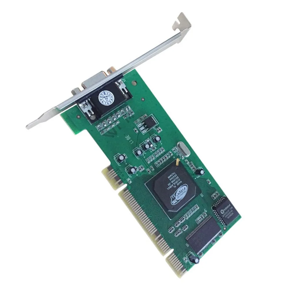 Новая видеокарта PCI для ATI Rage XL 8M VGA PCI профиль видеокарта универсальная видеокарта 32 бит