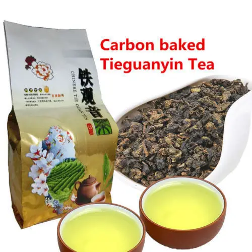 

Super Chinese Tieguanyin Tea Roast TiKuanYin Oolong tea Black Tea 50g Tieguanyin