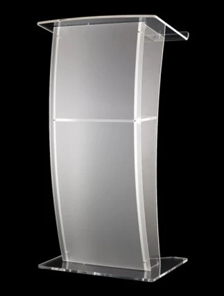 Acrylic Podiums Pulpits Lectern/ Podium / Rostrum Acrylic Church Lectern Clear Church Pulpit Wooden Podium Modern Pulpit