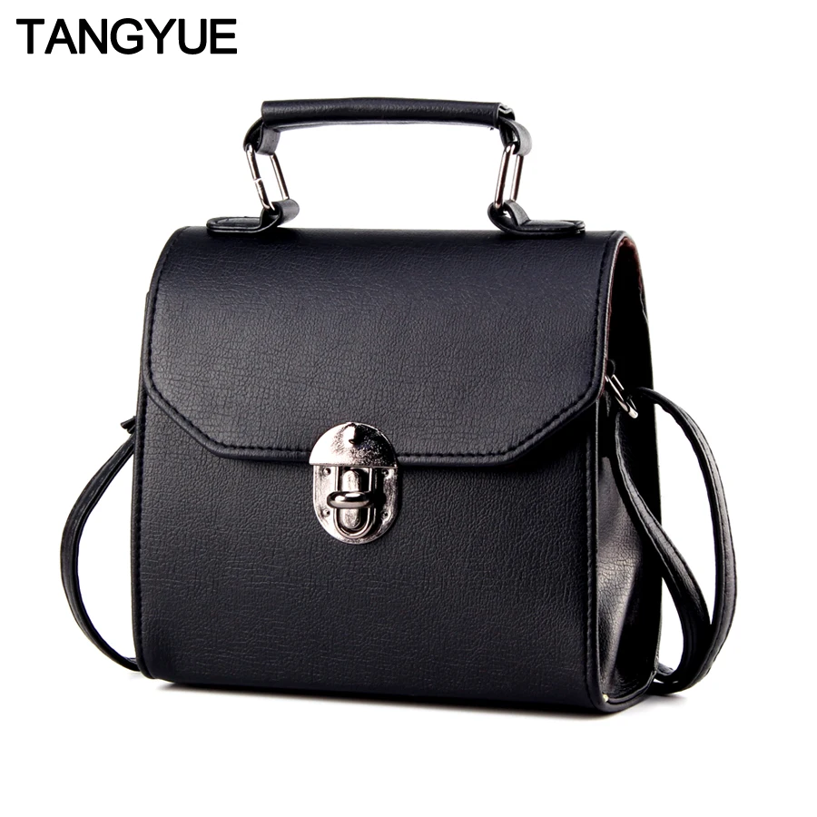 

TANGYUE Handbags Women's Shoulder Bag Female Leather Small Messenger Crossbody Ladies Hand Bags for Women Girls sac a main 2018