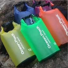 Портативный 2L 5L 10L 15L 20L водонепроницаемый хранение сухой для плавания пешего туризма кемпинга ПВХ спортивная сумка Рыболовная Сумка складной мешок ведро