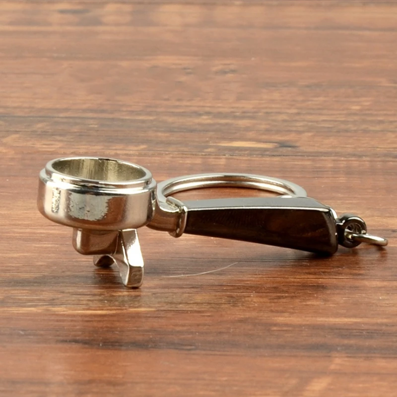Coffee Tamper Handle Keychain Portable Zinc Alloy Keyring Coffeeware Tools Promotion Espresso Coffee Accessories Barista Gifts Coffee Tamper Handle Keychain Portable Zinc Alloy Keyring Coffeeware Tools Promotion Espresso Coffee Accessories Barista Gifts