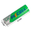 Pilas AA recargables Ni-MH 2A, AA, NiMH, 1,2 V, 2200mAh, precargadas, 8 Uds./2 tarjetas ► Foto 3/6