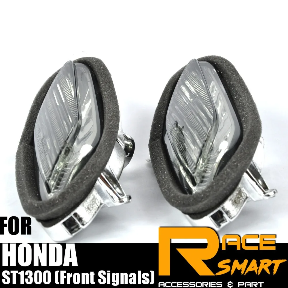 

Motorcycle Front Turn Signal Light Lens Cover Case For HONDA ST1300 (Front Signals) ST-1300 ST 1300