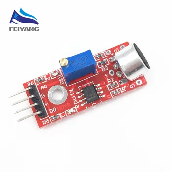 

10pcs High Sensitivity Sound Microphone Sensor Detection Module For AVR PIC KY-037 MODU