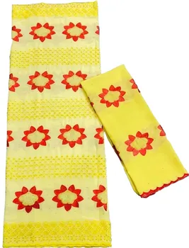 

2+5yards swiss voile lace in switzerland african lace fabric swiss dry lace in switzerland nigerian lace fabrics for dress HL-A5