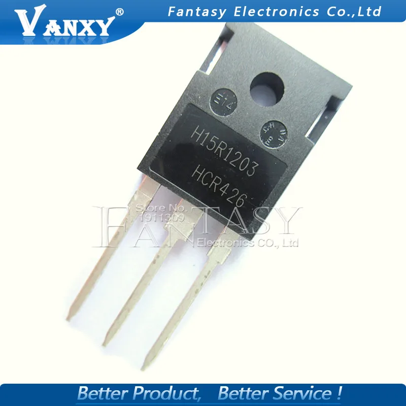 5pcs IHW15N120R3 TO 247 H15R1203 IHW15N120 TO247 15N120 15A 1200V IGBT ...