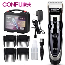 Профессиональная электрическая машинка для стрижки волос для Для мужчин маленьких Перезаряжаемые Керамика волос триммер резак бритья для резки парикмахер T90
